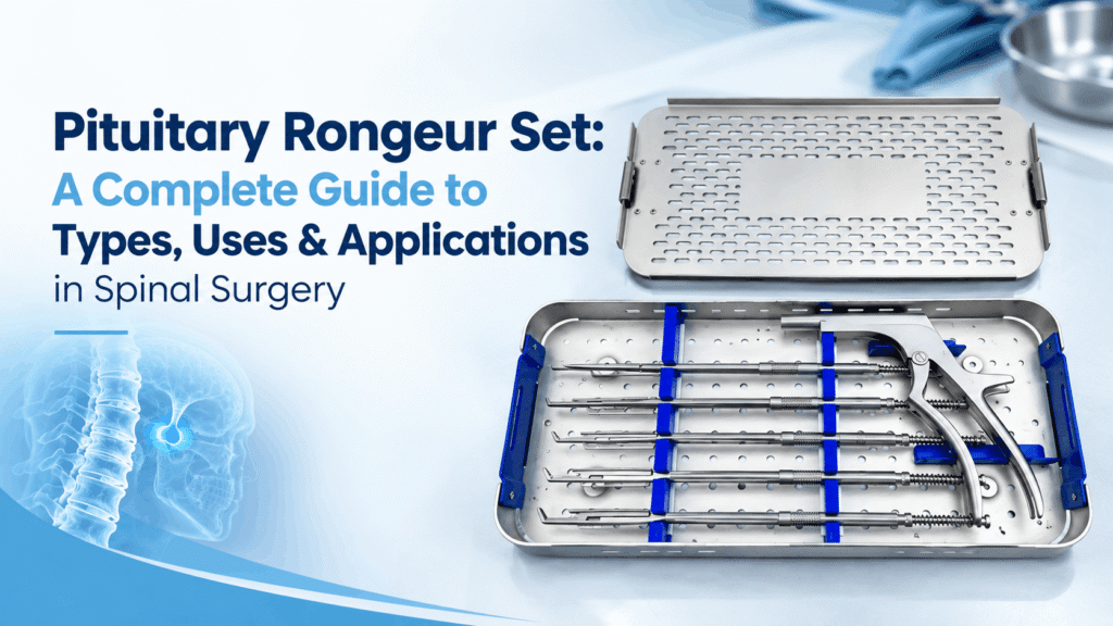 Pituitary Rongeur Set – Complete Guide to Types, Uses & Applications in Spinal Surgery