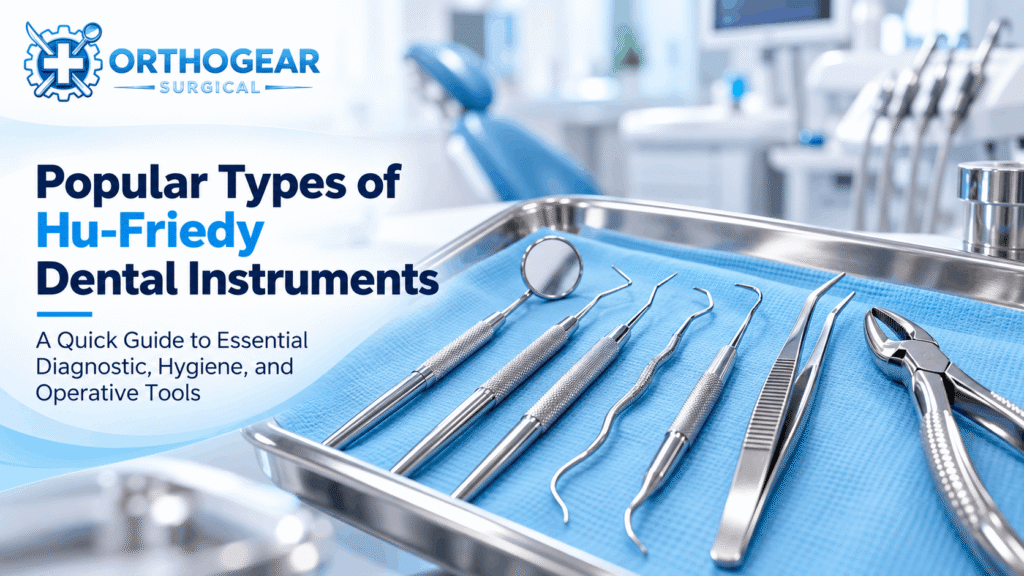 Popular Types of Hu-Friedy Dental Instruments