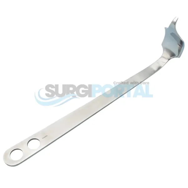 Anterior Bone Lever 43mm 13″ Orthopedic Curved Hohmann Retractor Wide