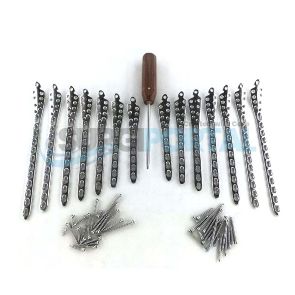 3.5mm Olecranon Locking Plates L R 3 7 Holes Screws
