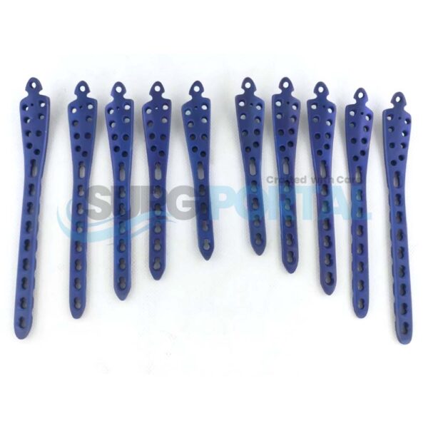 3.5mm Distal Tibia LCP Plates 5 10 Holes L R Screws