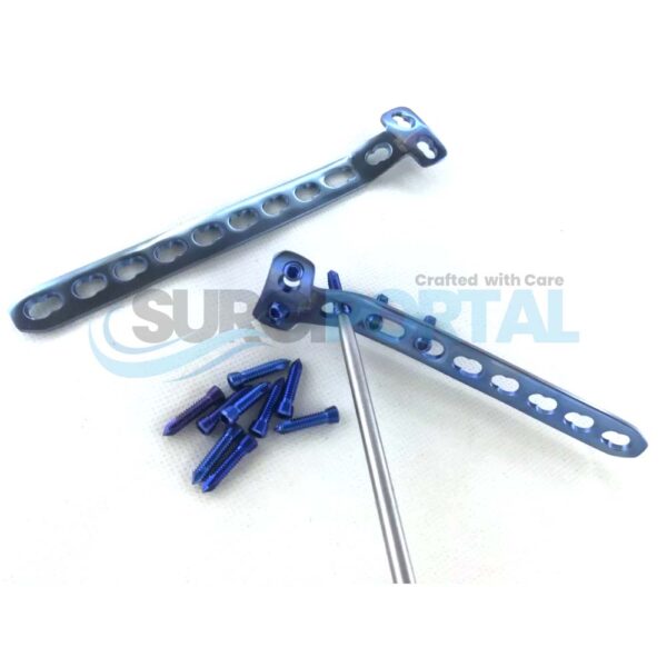 T Buttress LCP 4.5 5.0mm Plates with Screws Driver