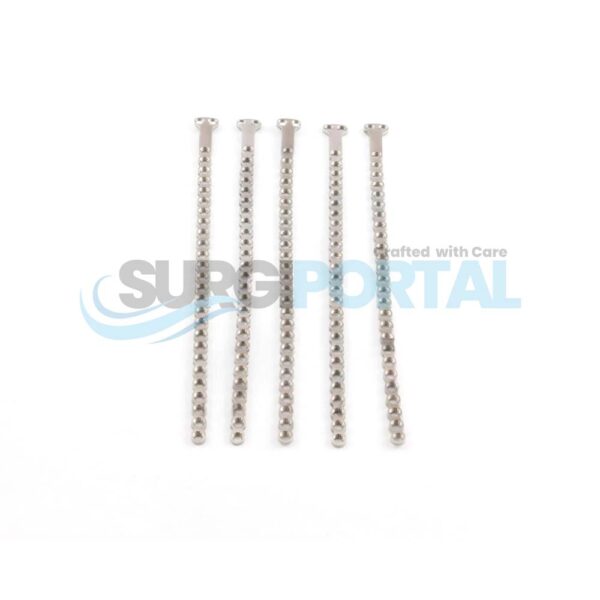 1.5mm Locking T Plate 26 Holes Set of 10 Pcs