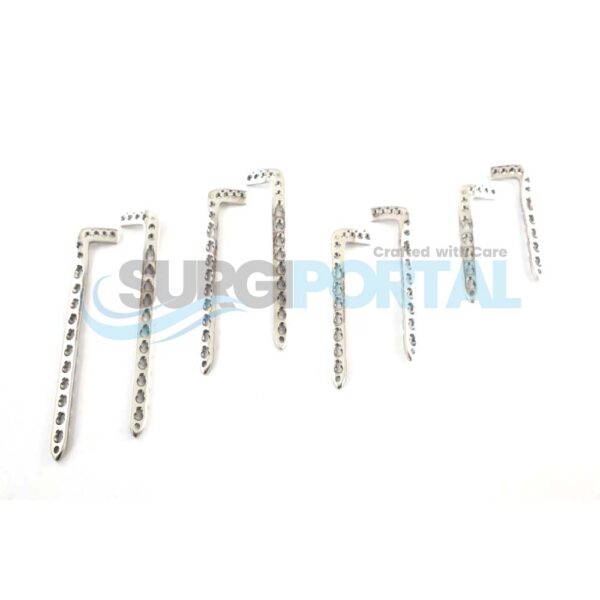 3.5mm LCP Anterolateral Distal Tibia Plates Set of 8 PCs