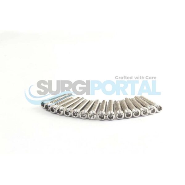 3.5mm Locking Screws Self Tapping 120 Pcs Various Lengths