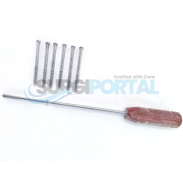 4.5mm Cortex Self Tapping Screws Hex Head