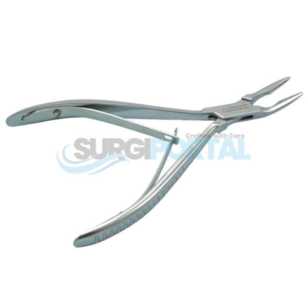 OR Grade Micro Friedman Bone Rongeur 6" Slightly Curved Dental Instrument
