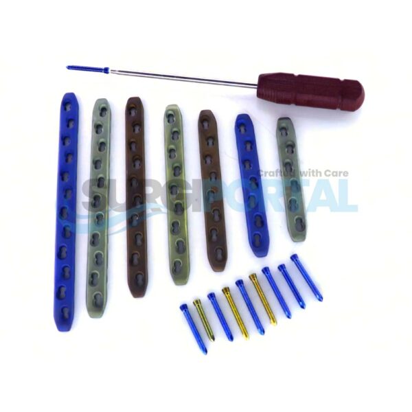 Safety Locking 4 5 5.0mm Broad Plates