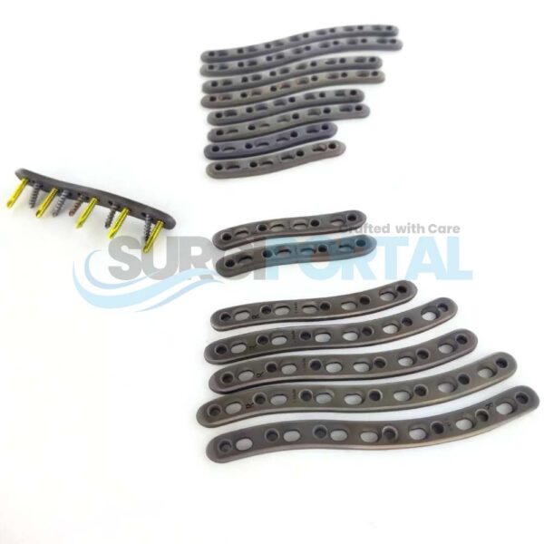 Clavicle S Locking Polyaxial Holes 3.5mm Plate Set