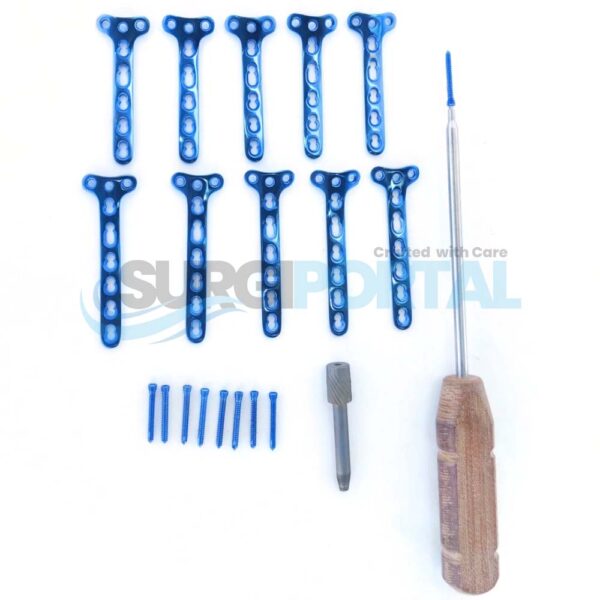 3.5mm Safety Locking 3 Hole Head T Plates