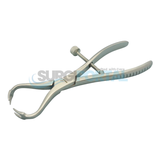 OR Grade Patella Bone Holding Forceps 7" 2x2 Surgical Orthopedic Instrument