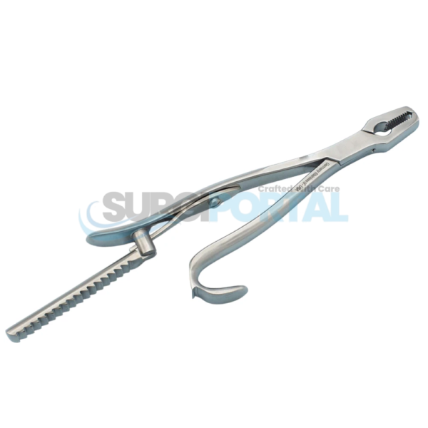Kern Bone Holding Forceps 6" With Ratchet OR Grade Orthopedic Surgical Instrument