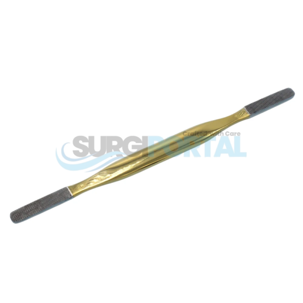 OR Grade TC Fomon Nasal Rasp 8" Grits 7 and 8, Rhinoplasty & Plastic Surgery