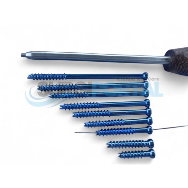 6.5mm Cannulated Cancellous Screws 32mm Thread