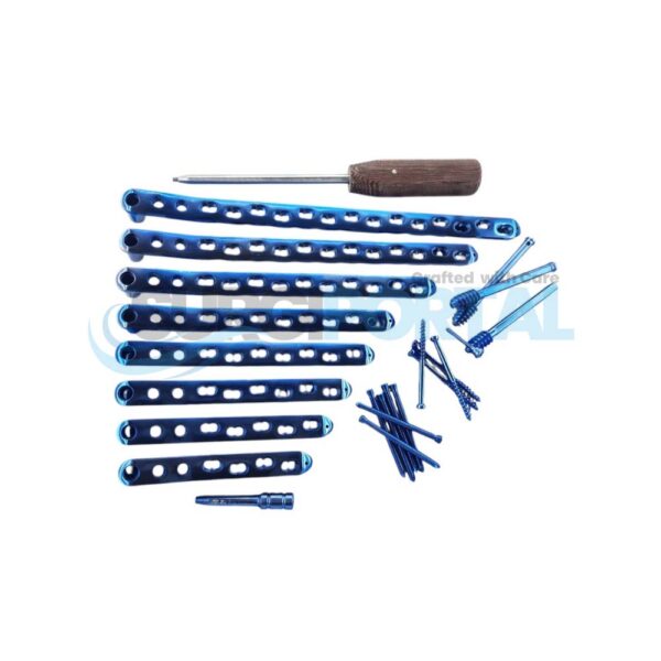 DCS 95° Locked Plates 6 to 16 Holes DCS Screws