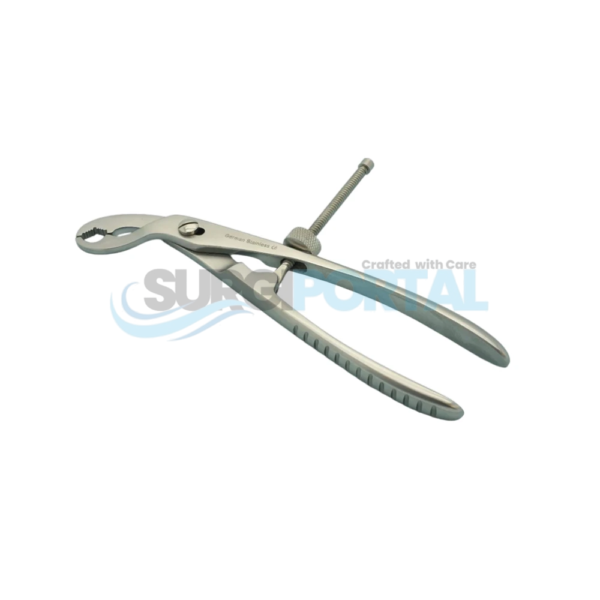 OR Grade Verbrugge Bone Holding Forceps 7.5" Self-Centering Orthopedic Instrument