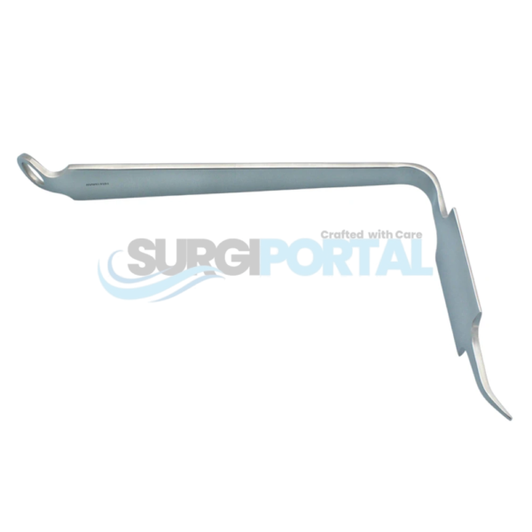 Bent Hohmann Retractor – Wide Tip 41mm Modified | Orthopedic Instrument