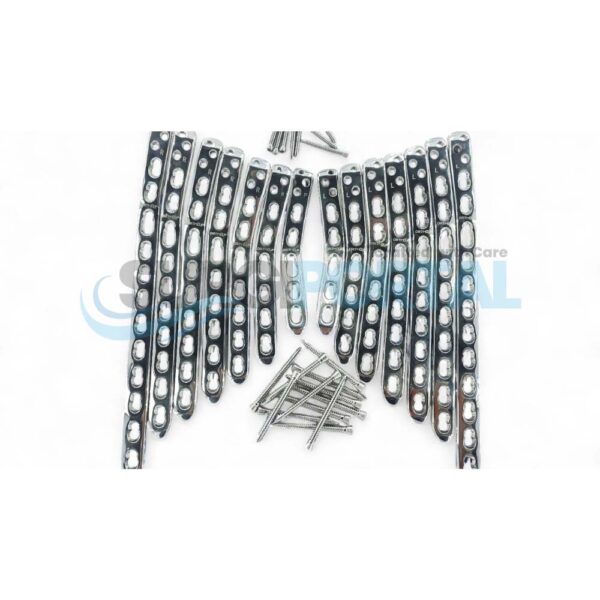 Locking Distal Humerus Medial Plates L & R With LCP 3.5 Screws