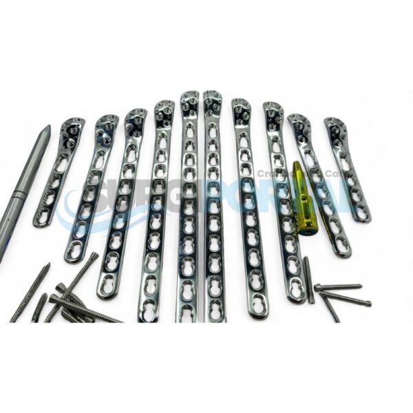 Locking Distal Fibula Plates 4 6 8 10 12 Holes L & R With LCP Screws