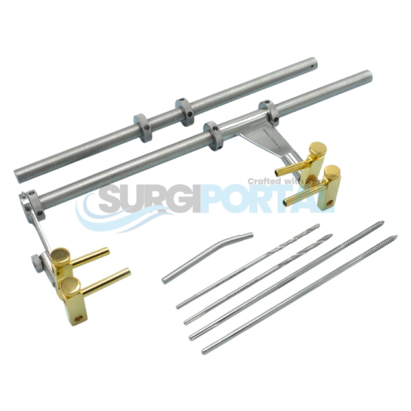 OR Grade Femoral Distractor Complete Set Orthopedic Bone Fracture Reduction