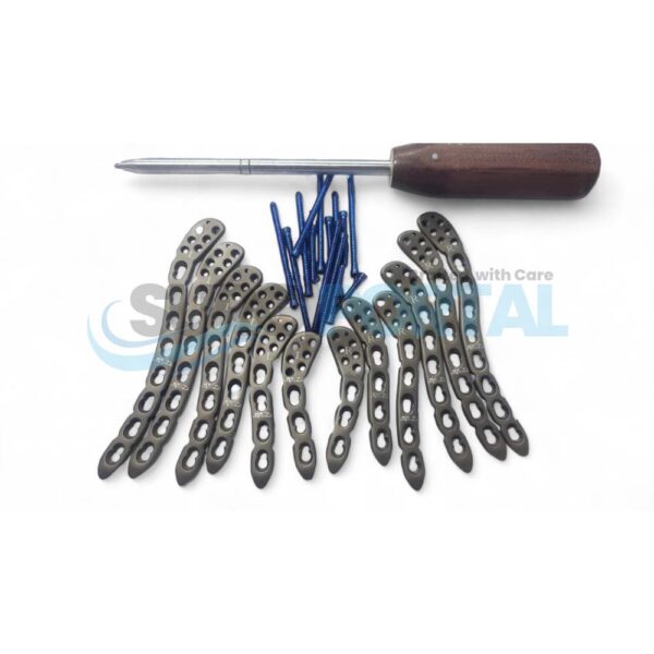 Superior Anterior Clavicle Locking Plate 4 6 8 & 10 Holes with Screws