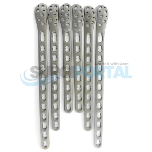 Locking Distal Fibula Plates  8 10 & 12 Holes L & R with LCP Screws