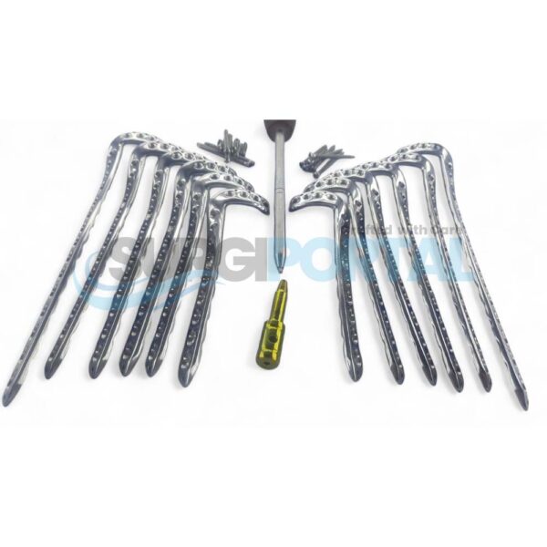 Locking Anterolateral Distal Tibia Plates 6 8 10 & 12