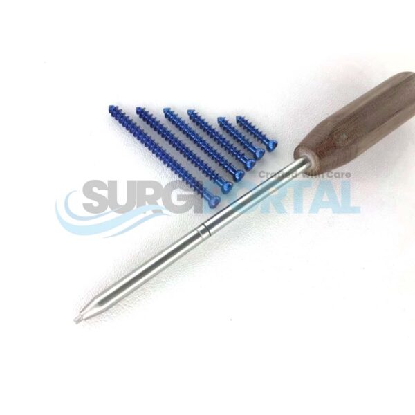 4mm Cancellous Screws Partial & Full Thread Titanium