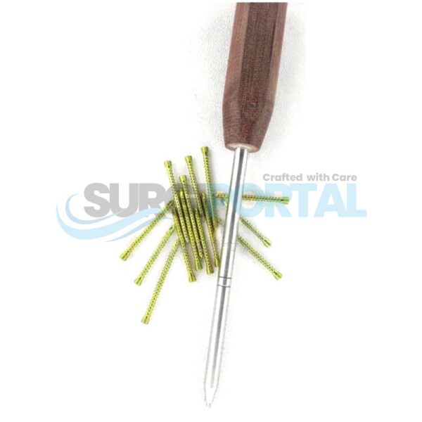 3.5mm Safety Locking Screws Self Tapping  Titanium
