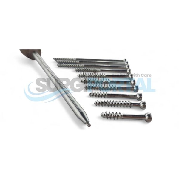 6.5mm Cancellous Screws 16mm & 32mm Thread Stainless Steel