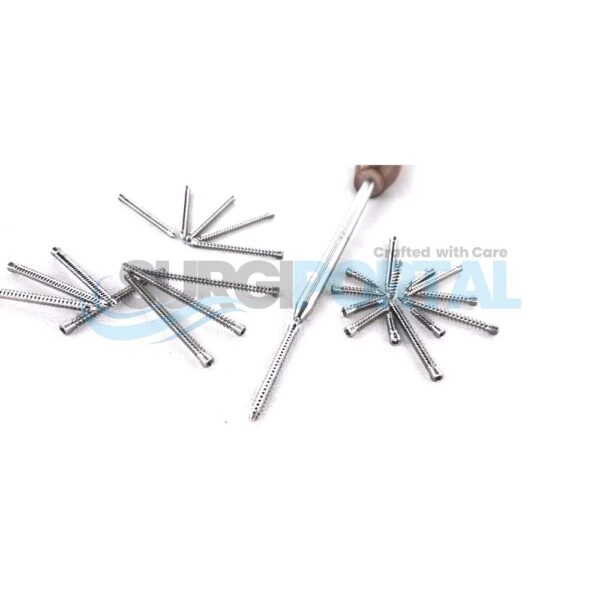 3.5mm Safety Locking Screws Stainless Steel