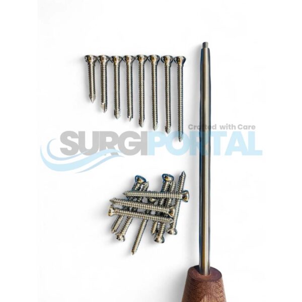 5.0mm Interlocking Bolts Self Tapping Stainless Steel
