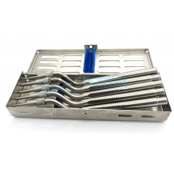 5 Piece Sinus Lift Osteotome Kit