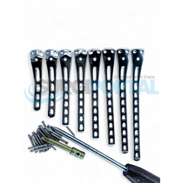 Posteromedial Proximal Tibial Locking Plates with LCP Screws Set