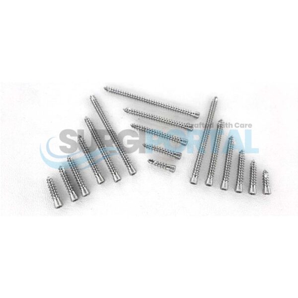 5.0mm Safety Locking Screws  Self Tapping Stainless Steel