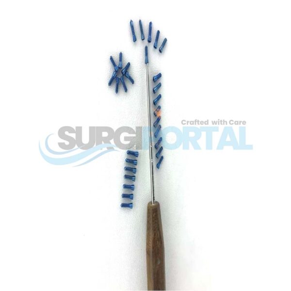 2.7mm Safety Locking Screws Self Tapping Titanium