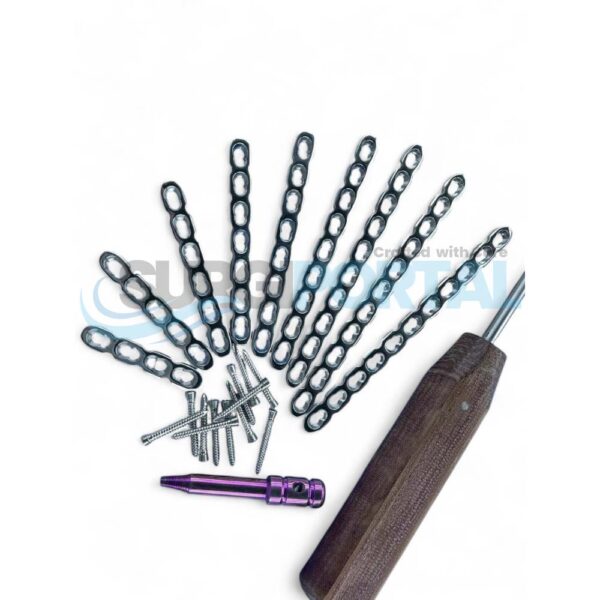 2.7mm Reconstruction Locking Plates 4 12 Holes & LCP Screws