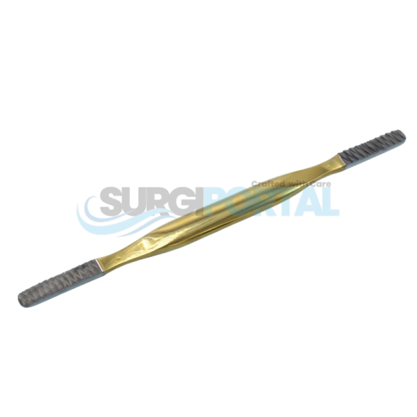 OR Grade TC Fomon Nasal Rasp 8" Grits 1 and 2, Rhinoplasty & Plastic Surgery