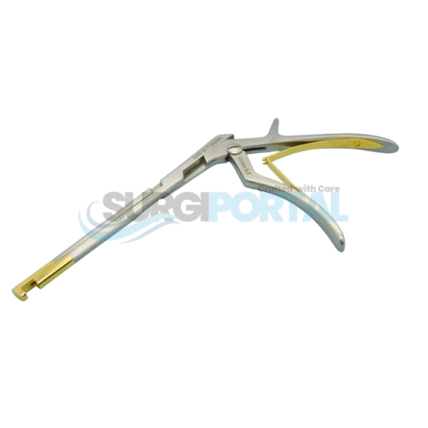 OR Grade Kerrison Rongeur 6mm 90° 7" Down Bite, Surgical Spine Instrument