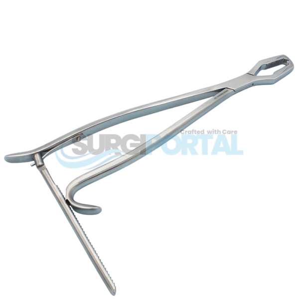 Kern Bone Holding Forceps 13" With Ratchet B Med OR Grade Orthopedic Instrument