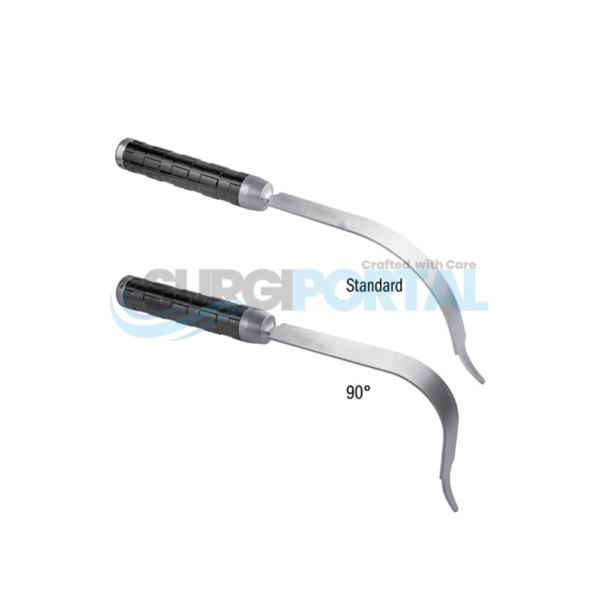 Deep Hohmann style Retractors with Large Handle