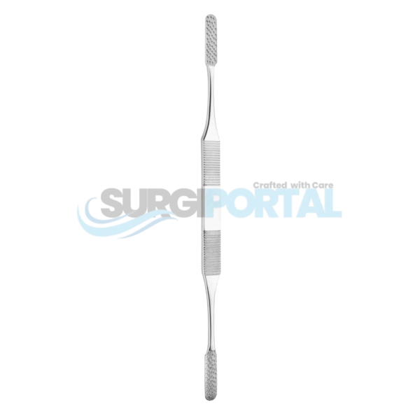 Tardy Rasp Coarse Teeth, Flat, Double Ended, Convex