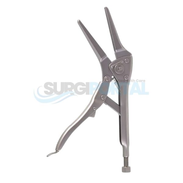 11 1/2’’ Bent Needle Nose Locking Plier