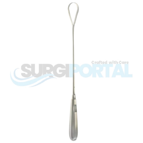 11 3/4″ Bumm (Recamier) Placenta Curette – Small Sharp 28mm