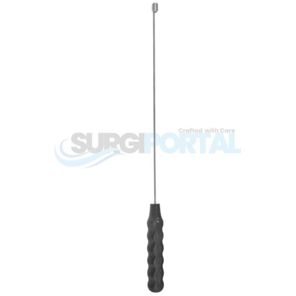 11 inch tendon stripper with a 4 mm inner diameter and autoclavable handle