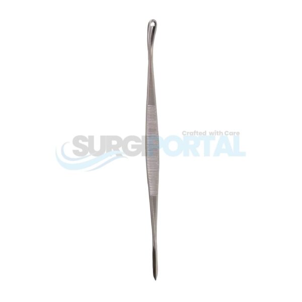 Saalfield Comedone Extractor with Acne Lancet Size 4, 1/4