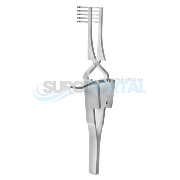 5" × 5" Heiss Wound Spreader – Blunt
