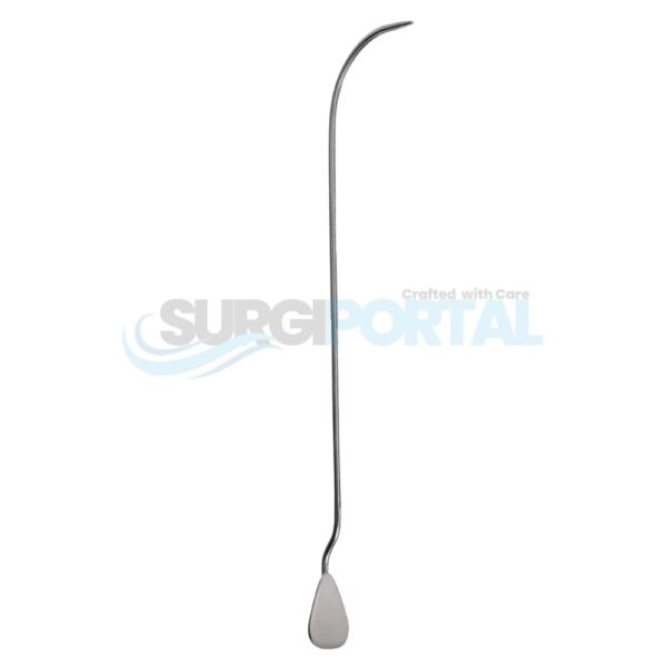 6 1/2" Lockhart-Mummery Fistula Probe – Curved, Size 3