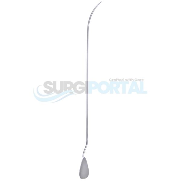 6 1/2" Lockhart-Mummery Fistula Probe – Slight Curve, Size 2