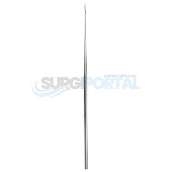 Tympanoplasty Knife 6 ½” 7mm Curved Blade